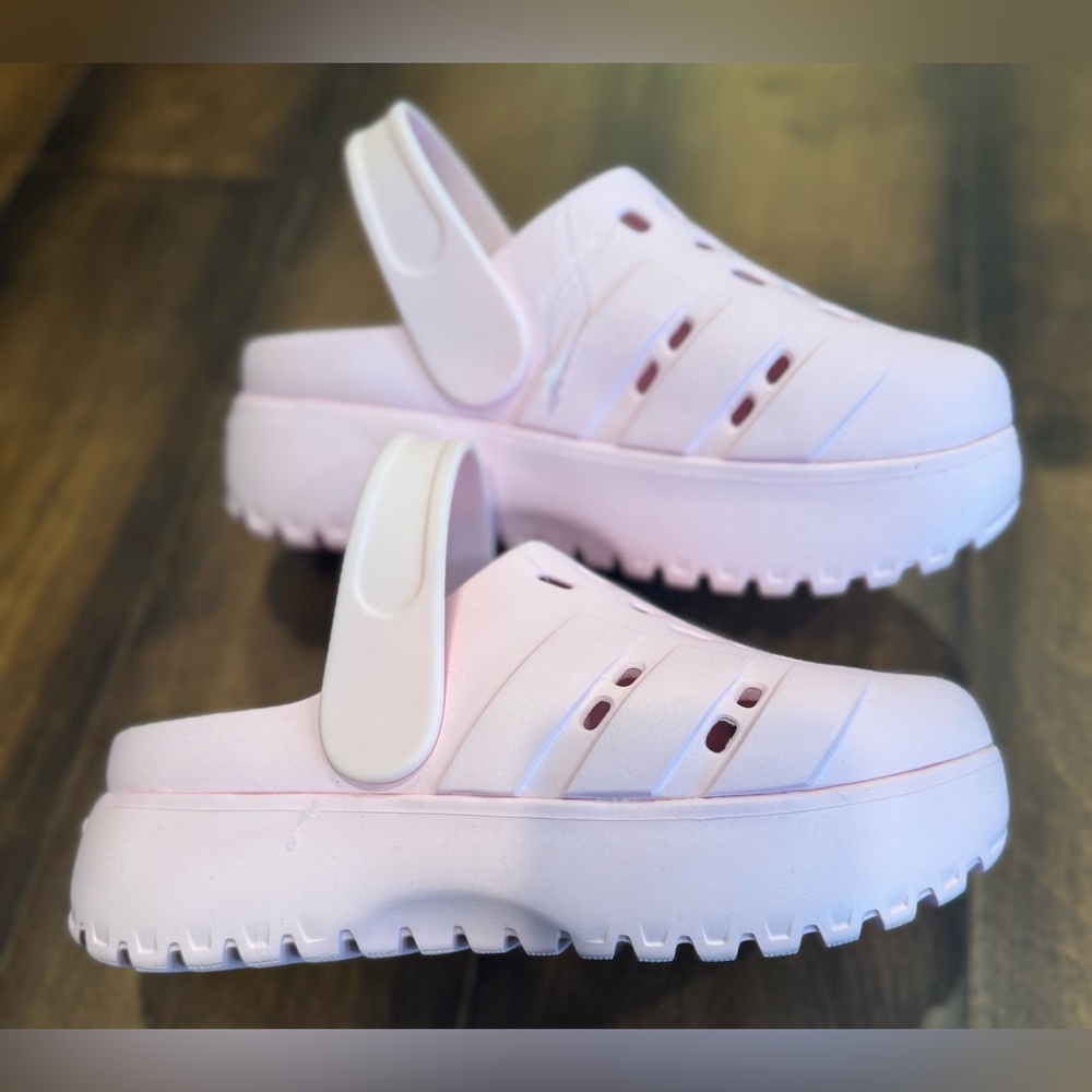 ADIDAS Adilette Platform Clogs - Picture 7 of 16